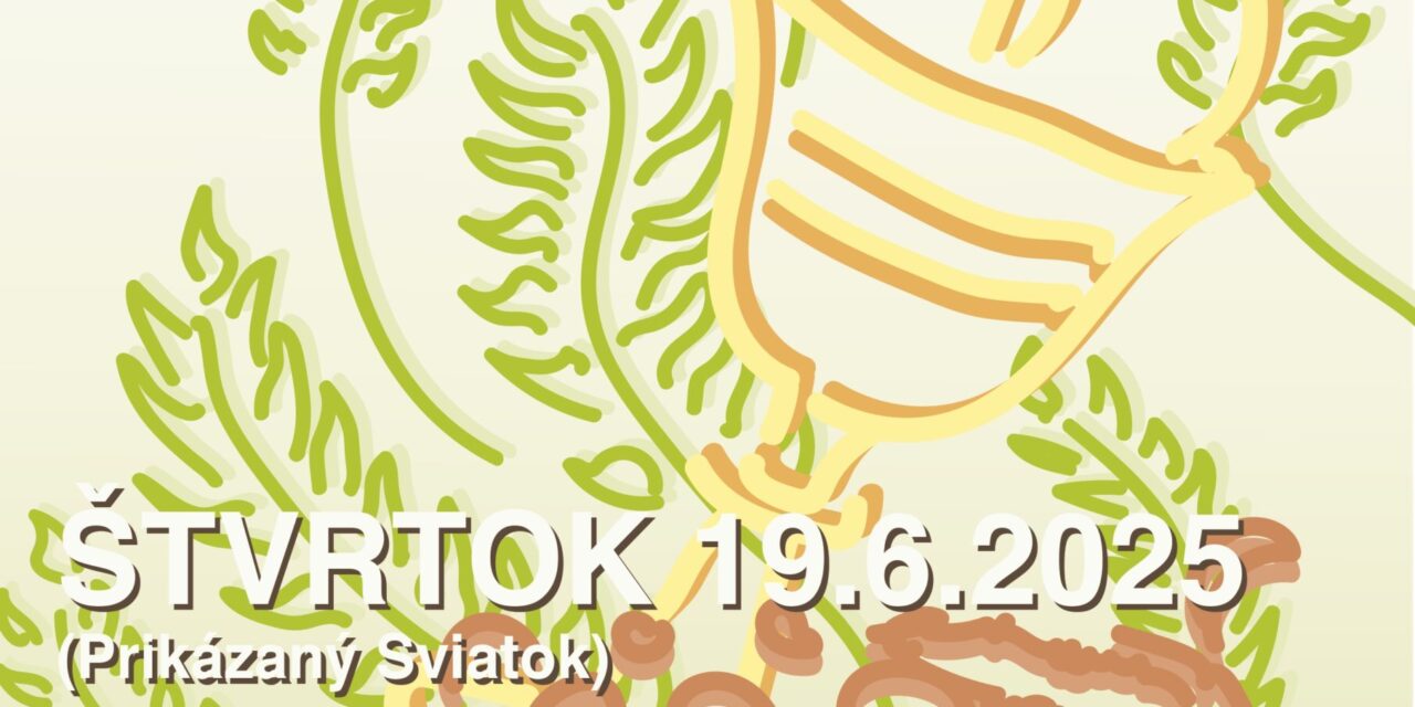 UPC Oznamy 16.6. – 22.6.2025